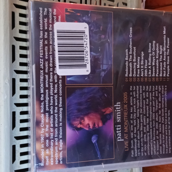 Patti Smith Live at Montreux 2005 DVD - Picture 4 of 6